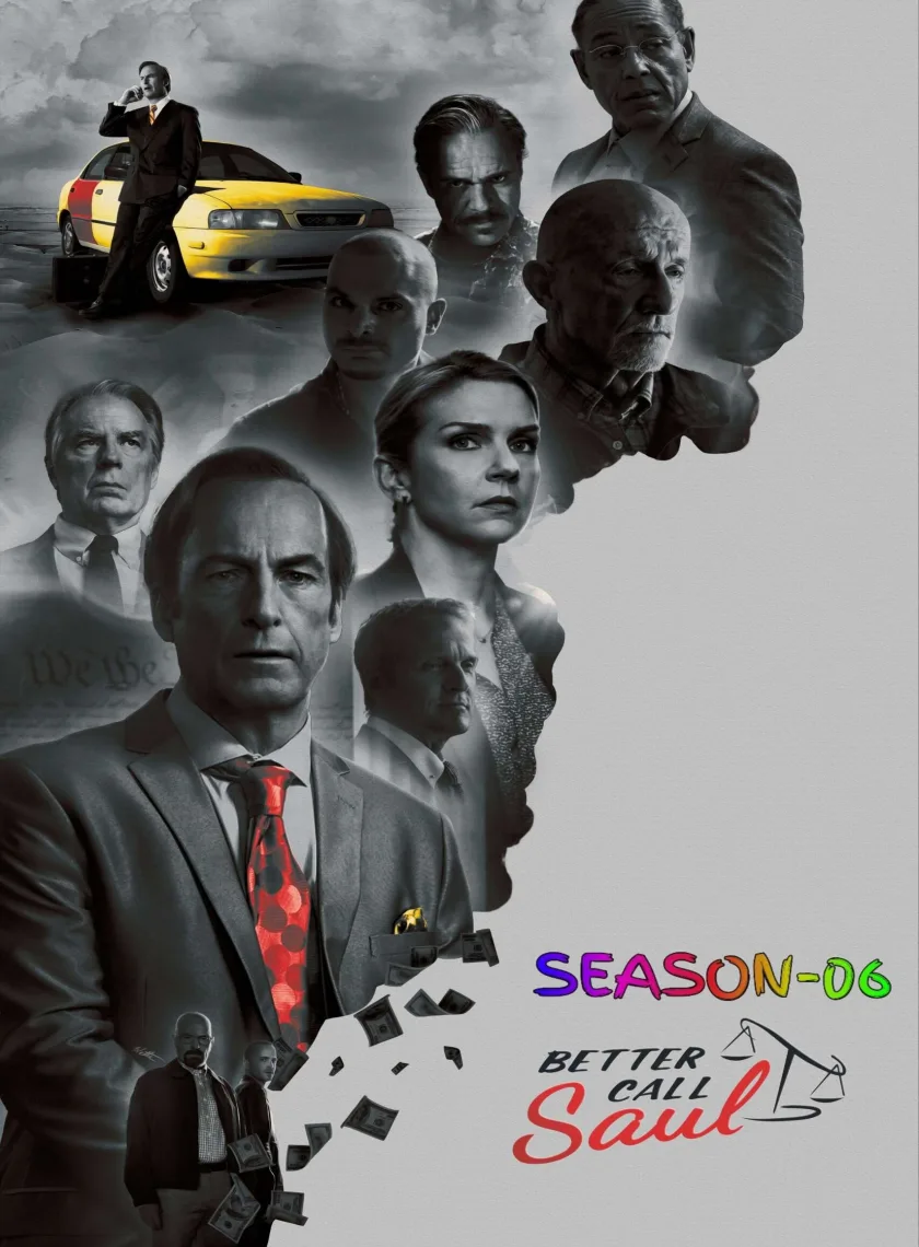 Better Call Saul S06 (2022) (Hindi + English) Dual Audio Completed Web Series BluRay HEVC ESub